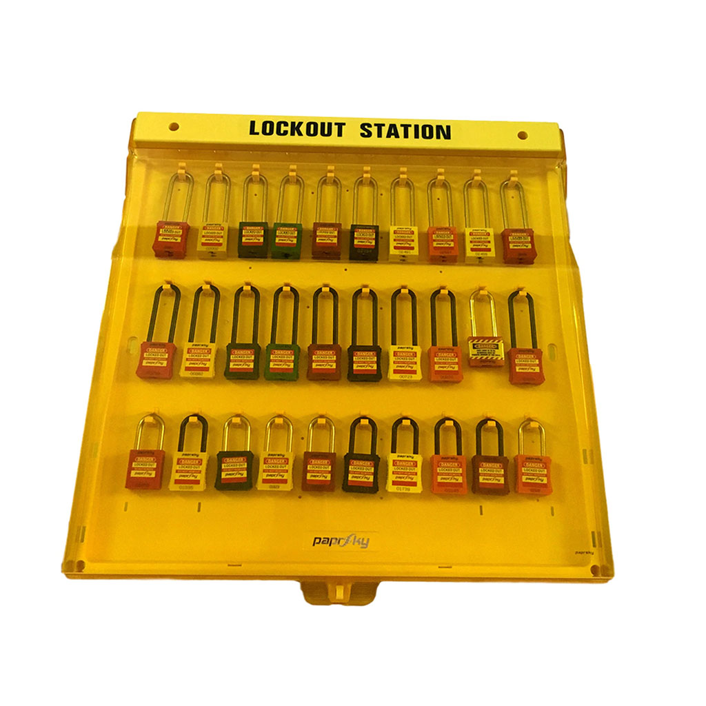 20 Lock Lockout Station PS-LOTO-OPLS20